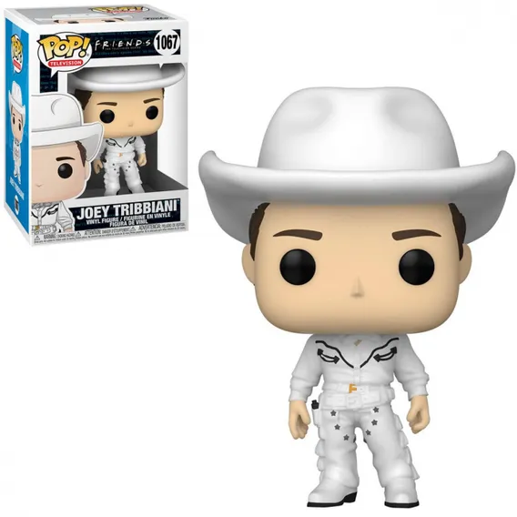 Boneco Pop Tv Friends Joey Tribbiani Cowboy 1067 Funko Foto 1