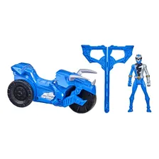 Boneco Ranger Power Ranger Tricera Battle Rider Dino Fu azul Foto mini  2