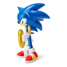 Boneco Sonic The Hedgehog Montável 10cm - Colecionável Foto mini  3