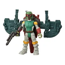 Boneco Star Wars Boba Fett 6cm + Veiculo Star Wars Hasbro Foto mini  2