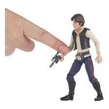 Boneco Star Wars Han Solo Galaxy Of Adventures - Hasbro Foto mini 4