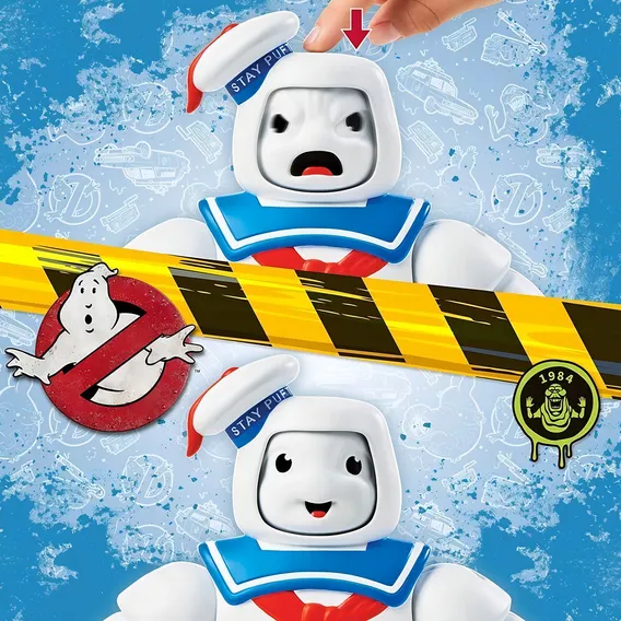 Boneco Stay Puft Homem De Marshmallow Caça Fantasmas Hasbro Foto 1