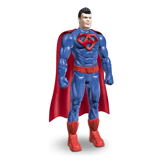 Boneco Super  Heroes Avante Action Infantil-super Man Foto 1