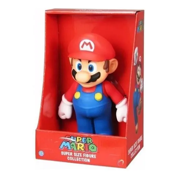 Boneco Super Mario Collection 20cm - Mario Foto 1