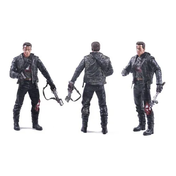 Boneco Terminator T800 Steel Mill Exterminador Futuro Neca Foto 1