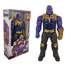 Boneco Thanos 30cm Articulado C/som E Led Vingadores Foto mini 2