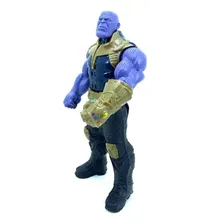 Boneco Thanos Com Luz E Som Articulado 30cm Un Foto mini  3