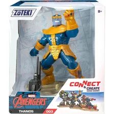Boneco Thanos Estátua Colecionável 15cm - Marvel Foto mini 1