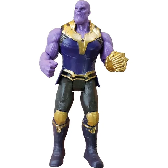 Boneco Thanos Vingadoes Guerra Infinita 17cm Articulado 2019 Foto 1