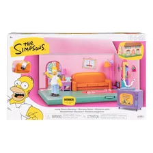 Boneco The Simpsons Diorama Sala De Estar Com Homer Sunny Foto mini 1