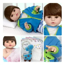 Boneco Tipo Reborn Realista Principe Sapinho Jacarecito Cegonha Reborn Dolls Foto mini 4