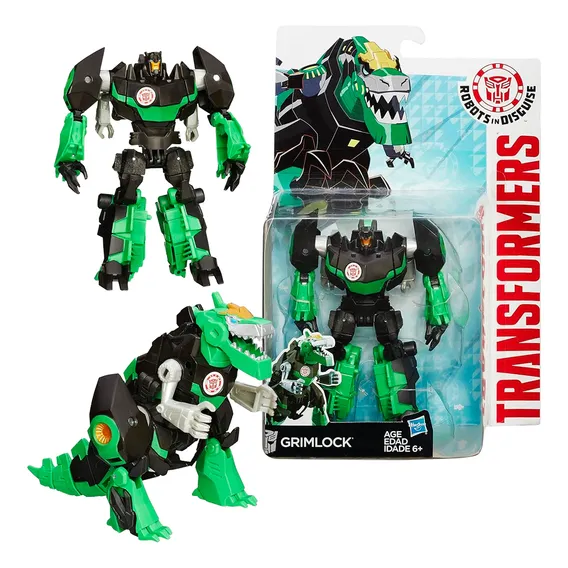 Boneco Transformers Dinobot Grimlock Robots In Disguise Foto 1