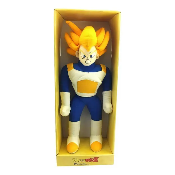 Boneco Vegeta Super Sayajin Dragon Ball Z Pelucia B3640 Foto 1