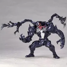 Boneco Venom Revoltech Série Spider Man Homem Aranha Foto mini 2
