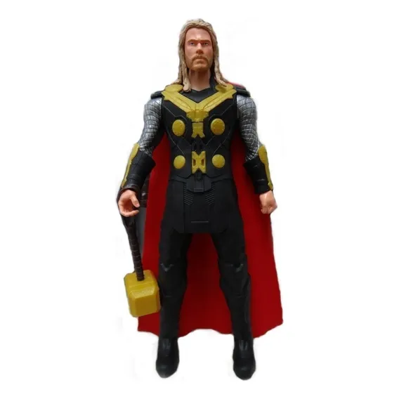 Boneco Vingador Thor 30 Cm Articulado Com Som!! Foto 1