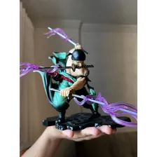Boneco Zoro Roronoa One Piece Pronta Figura Com Acessorios Foto mini 4