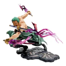 Boneco Zoro Roronoa One Piece Pronta Figura Com Acessorios Foto mini  3