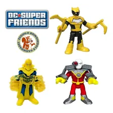 Bonecos Imaginext Pistoleiro + Dr Fate + Duke Thomas Foto mini 1