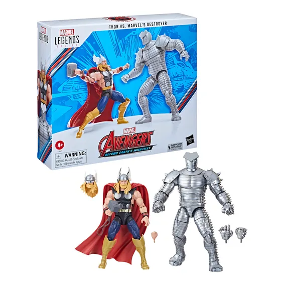 Bonecos Marvel Legends Thor E Destruidor F7087 Hasbro Foto 1