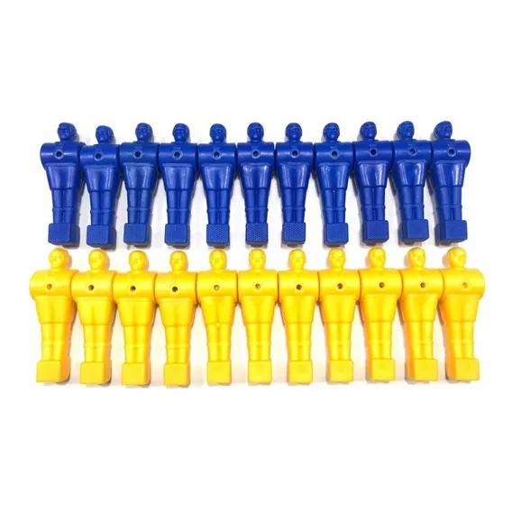 Bonecos Para Pebolim / Tot贸 22 Unidades Mesa de pebolim Azul/Amarelo Foto 1