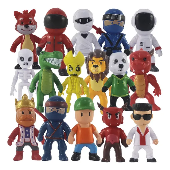 Bonecos Personagens Jogo Stumble Guys Foto 1
