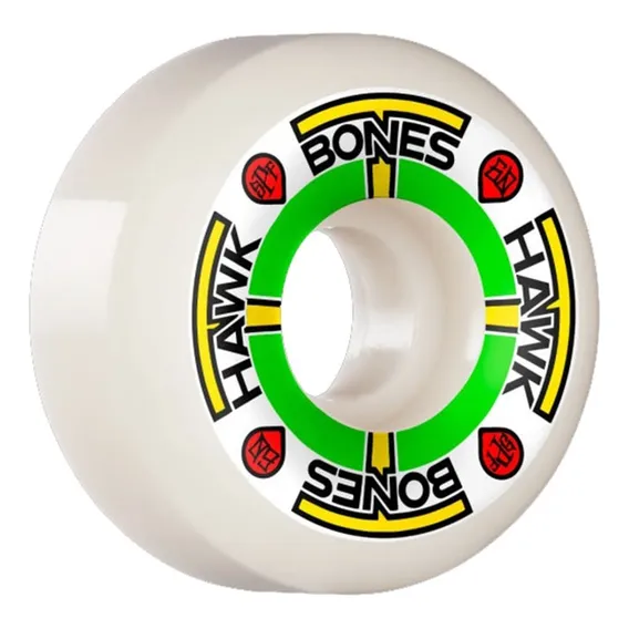Bones Wheels Rodas Bones SPF Hawk T-Bones II Sidecut 60mm 84b Foto 1