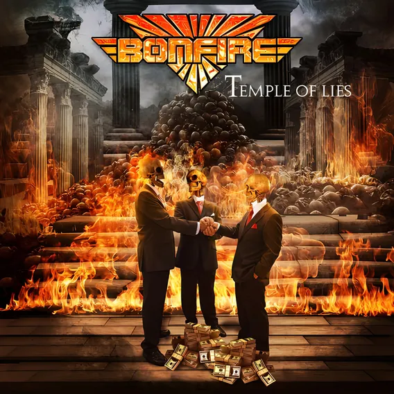 Bonfire - Temple Of Lies Cd Foto 1