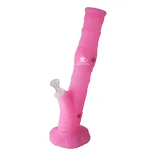 Bong De Silicone Ice Slow Burning Cor Rosa-claro Foto mini 2