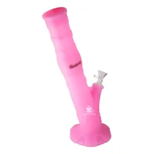 Bong De Silicone Ice Slow Burning Cor Rosa-claro Foto mini 1