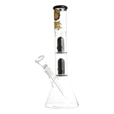 Bong De Vidro Percolator Double Dome King Bong Com Gelo Foto mini 1