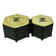 Bong么 Percuss茫o Bong么 Hexagonal Jhamma Percuss玫es Foto mini 1