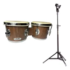 Bongo Torelli 7x8 Tb011 Freijó Com Pedestal Foto  mini 1