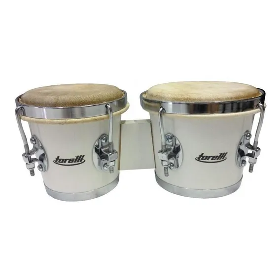 Bongo Torelli Branco 7x8 Com Pele Animal Tb011 Foto 1