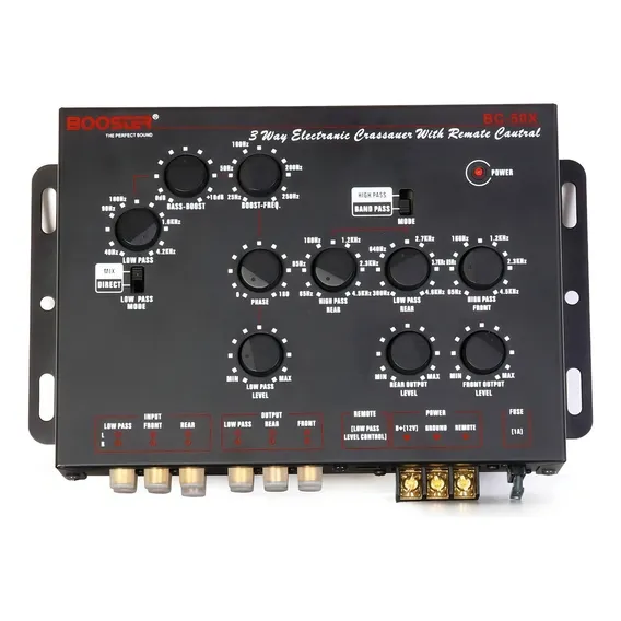 Booster Crossover Bc-50x (preto) Som Automotivo Foto 1