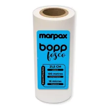 Bopp Fosco Para Laminação Bobina A4 21,5cmx100m Marpax 01un Foto mini 1