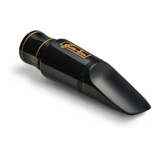 Boquilha Ever-ton Evidence 8 Hard Rubber Black Sax Tenor Foto mini 1