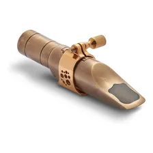 Boquilha Ever-ton Revolution 8 Bronze Sax Tenor Completa Foto mini 2