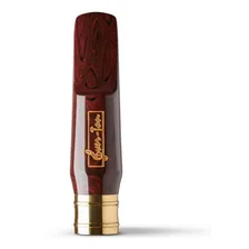 Boquilha para Sax Alto Ever-ton Strength 7 Hard Rubber Cor Marble Foto mini 3