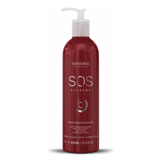 Borabella Sos Extreme Reconstrutor Anti-emborrachamento240ml Foto 1