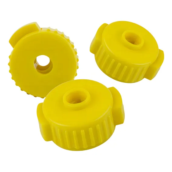 Borboleta Quick-set Para Estante De Pratos 3 Peças Liverpool Cor Amarelo Foto 1