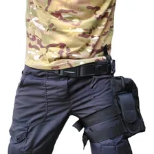 Bornal De Perna Tático Militar Modular Wwart Cor Preto Foto mini  3