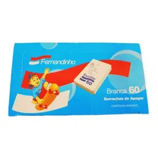 Borracha Branca Material Escolar Caixa 60 Unidades Atacado Foto mini 3