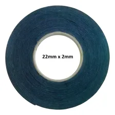 Borracha Colante, Fita, Adesiva, Espuma, 22mm X 2mm - 10mts Foto  mini 1