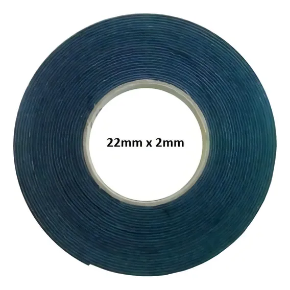Borracha Colante, Fita, Adesiva, Espuma, 22mm X 2mm - 10mts Foto 1