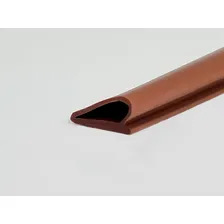 Borracha De Vedação Adesiva Para Porta 5,5 Metros Marrom Cor Borracha Adesiva Marrom Foto mini  3