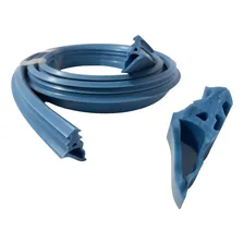 Borracha Encaixe Perfil Azul Silicone Forno Pratica 3 Metros Foto mini 4