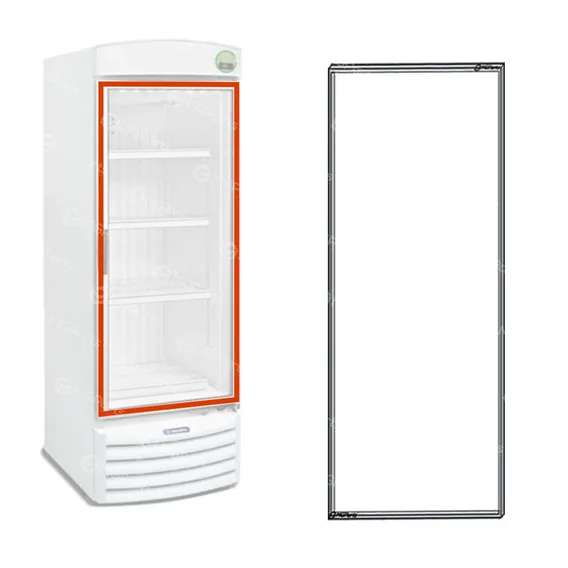 Borracha Gaxeta Expositor Meltafrio Vb40w Cinza Foto 1