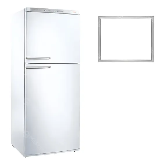 Borracha Geladeira Bosch Kdn47 Superior - Cor Cinza Foto 1