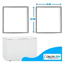 Borracha Guarnição Gaxeta Gelopar Freezer 410 Lt 617x593mm Foto mini 2