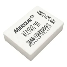 Borracha Mercur Record N.40 Branca Cx C/ 40 Foto mini 2